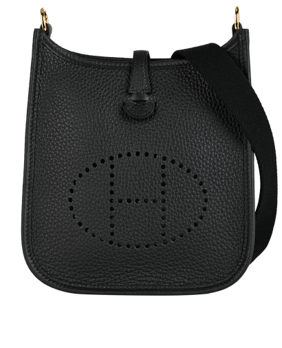 Mini Evelyne In Clemence Noir, &pound;2,400, Handbags, Black, Leather, Front view